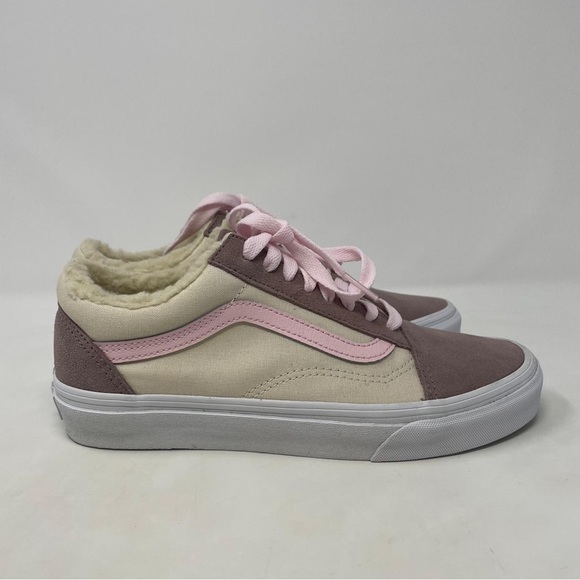 Vans Unisex Suede Sherpa Old Skool Low Top Sneakers Shoes - new - Picture 5 of 13